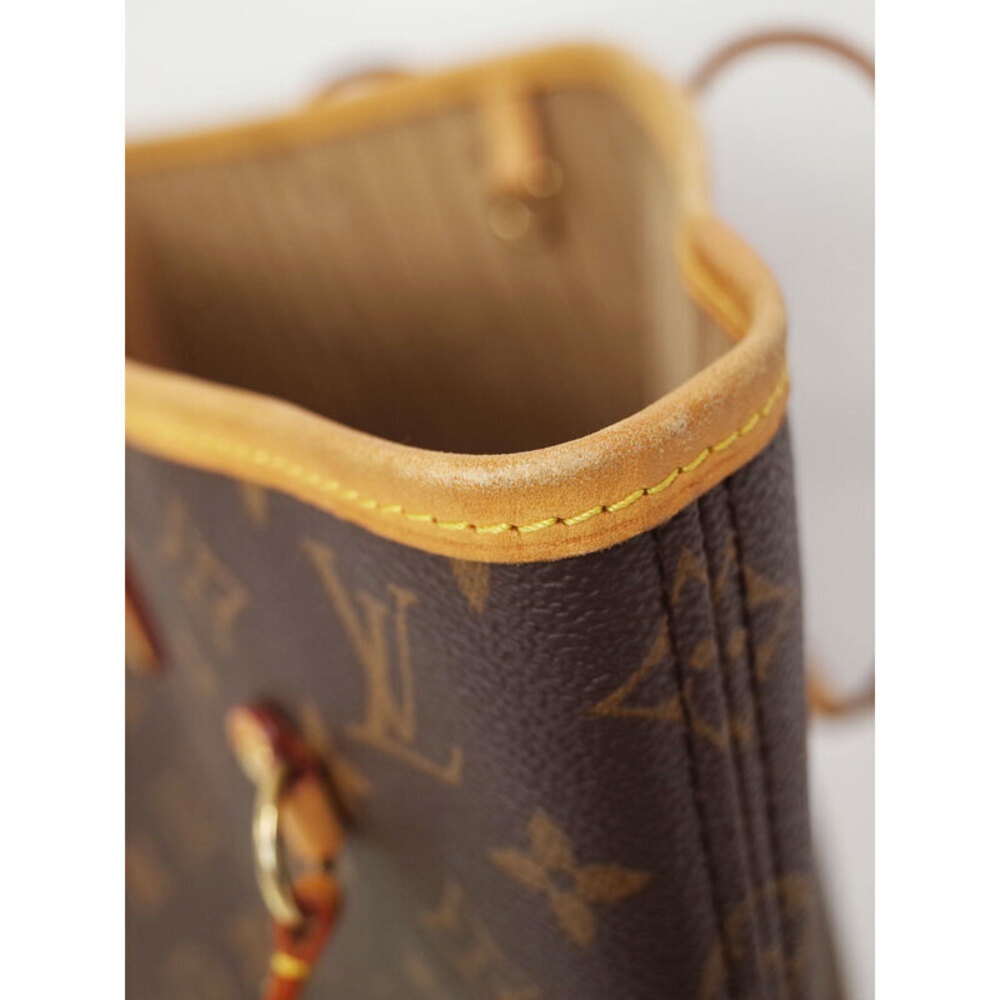 Louis Vuitton Monogram Leather Brown Neverfull Tote Bag - Picture 8 of 8